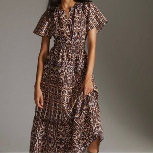 Anthropologie Sommerset Maxi Dress - S